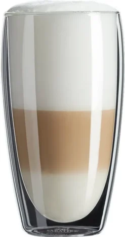 SABATIER International Brasserie Latte Macchiato-Glas 2er Set