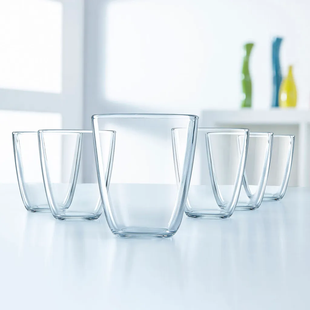 Luminarc ARC H5663 Concepto Trinkglas, Wasserglas, Saftglas, 310ml, Glas, Transparent, 6 Stück 5 Luminarc ARC H5663 Concepto Trinkglas, Wasserglas, Saftglas, 310ml, Glas, Transparent, 6 Stück – Bild 3