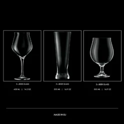 KROSNO Brewery Biergläser Bierkenner Set, 6er-Set, 420ml, 500 Ml 30 KROSNO Brewery Biergläser Bierkenner Set, 6er-Set, 420ml, 500 Ml -Tassenladen 61293e035fc748dae937b3ccad0fea98