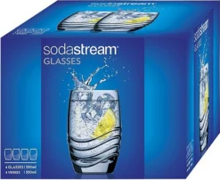 Sodastream Trinkglas 4er-Pack, Passend Zu Sodastream-Glaskaraffen 19 Sodastream Trinkglas 4er-Pack, Passend Zu Sodastream-Glaskaraffen -Tassenladen 61840cf9cd39087b7b54d3c4338713a6