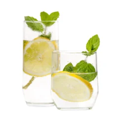 12tlg Gläserset Bella 6x Wasser Trink-Becher 6x Long-Drink Partygläser 310ml Tumbler Glas Gastro -Tassenladen 62095d38077ca40daeef5287aab76947