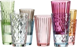 Ritzenhoff & Breker Longdrinkglas "LAWE" 400 Ml Rosa 6 Stück -Tassenladen 6299baf920f2a70b28593aa51ab03fd9