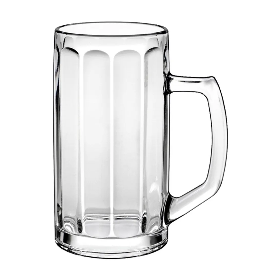 Borgonovo 12001820 Brema Ottica Bierseidel, Bierkrug, Bierglas, 567ml, Mit Füllstrich Bei 0,5l, Glas, Transparent, 6 Stück 3 Borgonovo 12001820 Brema Ottica Bierseidel, Bierkrug, Bierglas, 567ml, Mit Füllstrich Bei 0,5l, Glas, Transparent, 6 Stück