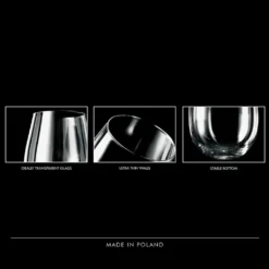 KROSNO Harmony Große Weißweingläser Ohne Stiel, 6er-Set, 500 Ml -Tassenladen 646662033ad4f67cdc1269252dd870b6