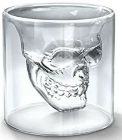 Skull-in-glass Winkee 4 Schnapsgläser Shot Glas Totenkopf Schädel 25ml Partyglas Weingläser -Tassenladen 67381e96b17fd3b9942a09ce57df3a15
