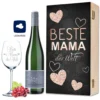 Leonardo Weinglas Beste Mama Der Welt Inkl. Bedruckter Holzkiste + Riesling Tandem - Geschenk Für Mama Ideal Als Muttert -Tassenladen 68806a6515aa4eaa756d5b59de3fed4d