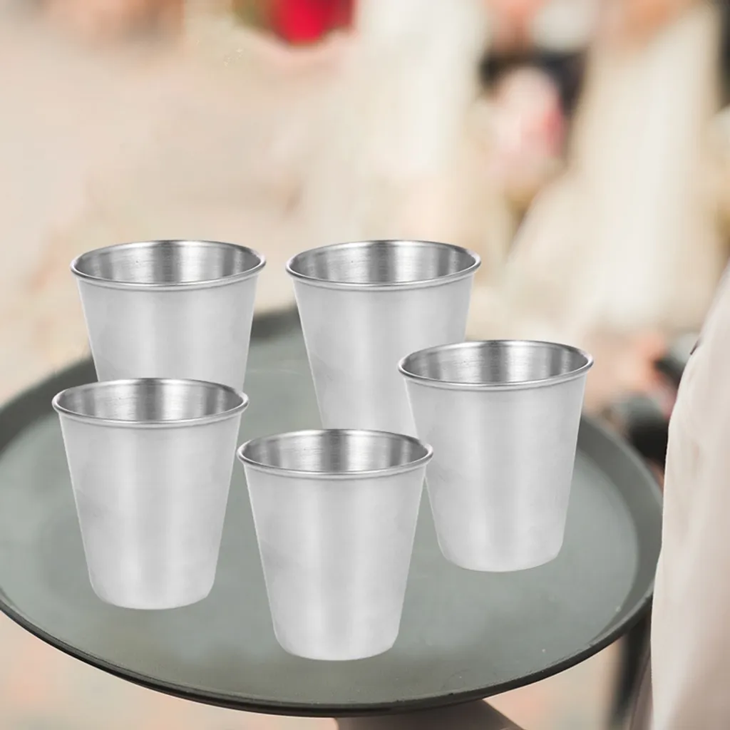 12 Stück Schnapsbecher 70ml Edelstahl Schnapsglas Edelstahlbecher Pinnchen Shot Gläser Becher 4 12 Stück Schnapsbecher 70ml Edelstahl Schnapsglas Edelstahlbecher Pinnchen Shot Gläser Becher – Bild 2