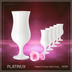 Weiße Cocktailgläser 400ml (max. 470ml) Longdrinkgläser Set 6 Stück Bargläser -Tassenladen 6b211c7017c7fdea4208fca82c2c4dcd