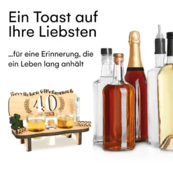 Brynnberg Schnapsbank Mit Jahreszahl Zum Geburtstag - Holz Lorbeerkranz Mit Zahl 40 Jahre Hochzeitstag Und Jahrestag Oder Geburtstag - Schnapsgläser Latte Mit 2 Gläsern 13 Brynnberg Schnapsbank Mit Jahreszahl Zum Geburtstag - Holz Lorbeerkranz Mit Zahl 40 Jahre Hochzeitstag Und Jahrestag Oder Geburtstag - Schnapsgläser Latte Mit 2 Gläsern -Tassenladen 6d8d37705adfd083a11ded863c819f27