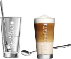 Flirt By R & B Latte-Macchiato-Glas "Lena" Spülmaschinenfest Mit Löffel 2 Stück -Tassenladen 6ecbaa2935166e666adcbb2dc461e1f7