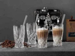 Nachtmann Latte Macchiato Set/4 + 4 Glastrinkhalme 7604/8tlg. Noblesse 104671 13 Nachtmann Latte Macchiato Set/4 + 4 Glastrinkhalme 7604/8tlg. Noblesse 104671 -Tassenladen 6f5f80ce636ecb5d386363d0538382c2