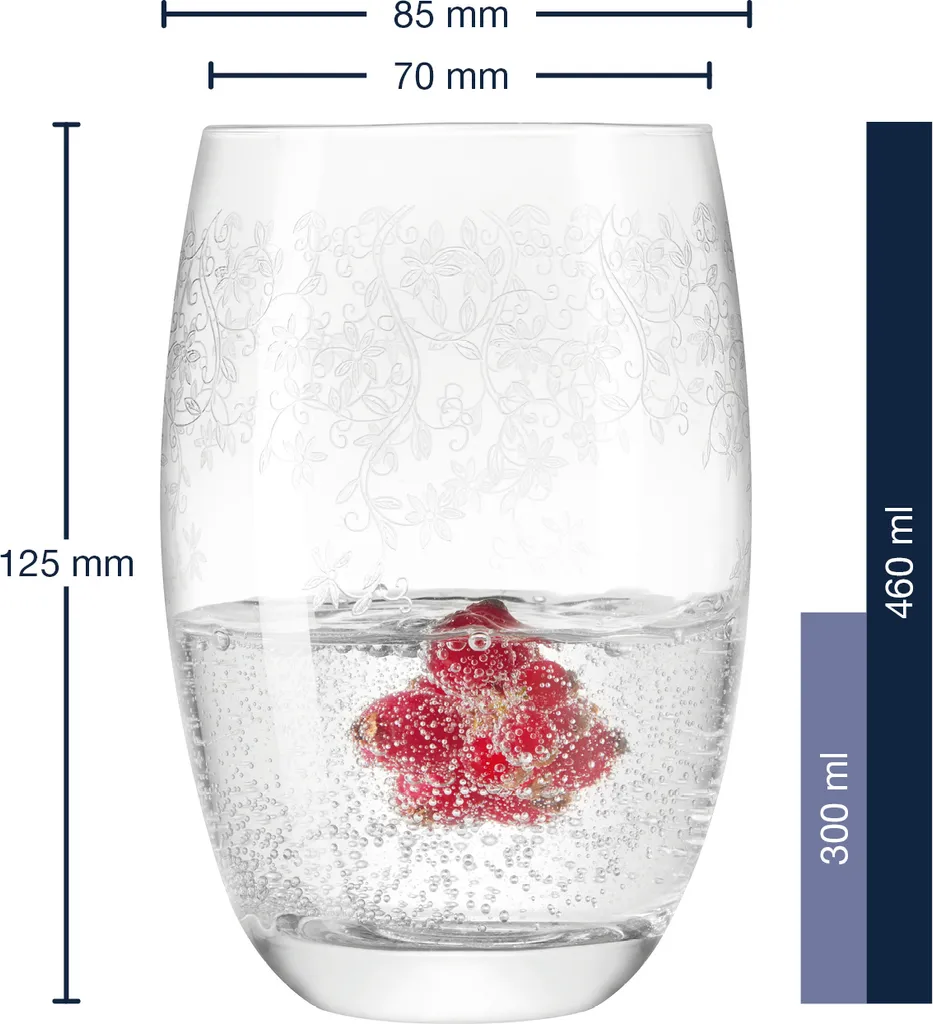 LEONARDO Trinkglas CHATEAU 6er-Set 460 Ml, 061593 4 LEONARDO Trinkglas CHATEAU 6er-Set 460 Ml, 061593 – Bild 2