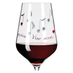 Herzkristall Rotweinglas #3 Von Angela Schiewer -Tassenladen 770d3454834e39c759f2fa0fa023272c