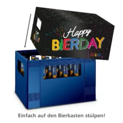 Itenga Bierkasten Geschenkverpackung Happy Bierday Hülle Zum Aufstecken Auf Bierkasten -Tassenladen 7c17b99dd8f1462374ba42c0e76b0cdb