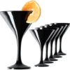 Schwarze Martini Gläser 150ml Set 6-Teilig Aus Glas Cocktailgläser 2 Schwarze Martini Gläser 150ml Set 6-Teilig Aus Glas Cocktailgläser -Tassenladen 8414a2ce7c07f1959982cded88999e81