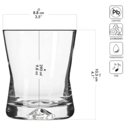 KROSNO X-Line Whiskygläser, 6er-Set, 290 Ml -Tassenladen 845ef39a4f2466bf628cd564752a1300