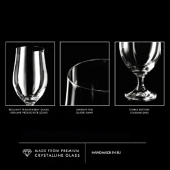 KROSNO Harmony Lager Biergläser, 6er-Set, 500 Ml -Tassenladen 8722faaf9531f2324f0b0432e42330f8