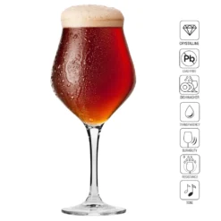 KROSNO Avant-Garde Bier-Tulpen Bier-Gläser, 6er-Set, 420 Ml -Tassenladen 89ea0630b9ae8fc0317306ce095a3832