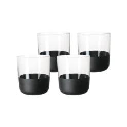 Villeroy & Boch Manufacture Rock Whiskybecher Glas Set 4-tlg. 250 Ml -Tassenladen 8ed15ae6975872dd441064b49e98993a