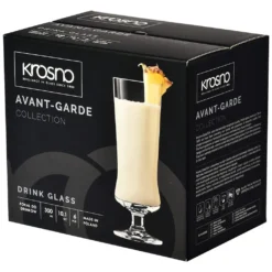 KROSNO Pina Colada Cocktailgläser Longdrinkgläser | Set Von 6 | 300 ML | Avant-Garde Kollektion | Perfekt Für Zuhause, Restaurants Und Partys | Spülmaschinenfest -Tassenladen 94eb2e2342041d749a6ff157d77498f4