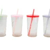 4 Trinkbecher Mit Deckel Und Strohhalm Ca. 270ml Summer Party -Tassenladen 9d0965e08a5b7249560bdefdbd557b2b
