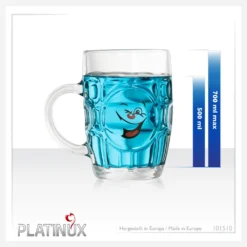 Biergläser 0,5L (max 700ml) Mit Henkel Und Lustigen Motiven Set 6 Teilig Bierkrug Karnevalsgläser -Tassenladen 9d216ca43c77b92475333d9be94adeb6