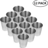 12 Stück Schnapsbecher 70ml Edelstahl Schnapsglas Edelstahlbecher Pinnchen Shot Gläser Becher -Tassenladen a00697d10c7c66c67a12055a99c18fb6