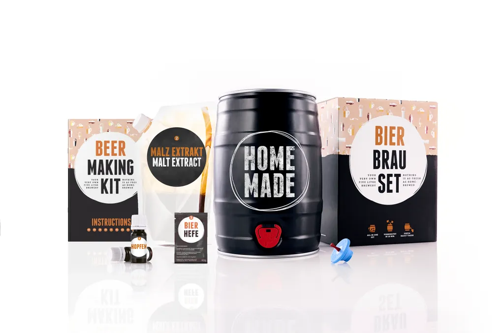 Braufässchen - Das Bierbrauset Zum Selber Brauen / Beer Making Kit / Super Geburtstagsgeschenk, Weihnachtsgeschenk, Männergeschenk Oder Zum Vatertag. "Sorte: India Pale Ale" IPA 7 Braufässchen - Das Bierbrauset Zum Selber Brauen / Beer Making Kit / Super Geburtstagsgeschenk, Weihnachtsgeschenk, Männergeschenk Oder Zum Vatertag. "Sorte: India Pale Ale" IPA – Bild 5