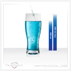 Biergläser 500ml (max. 640ml) Set 6-Teilig Bierseidel Weizengläser 0,5L Glas -Tassenladen a466c10a3aab2fc35de0dd250140fa66