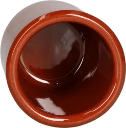 MamboCat 12er Ton Schnapsbecher 50 Ml Vollglasiert Shot-Glas Mediterran Unikat Handarbeit Tonbecher -Tassenladen a475cb3028929baa9b5b205d7d7043f0