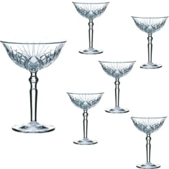Nachtmann Cocktailschale Palais 230 Ml, Kristallglas Mit Schliffdesign (6 Stück) -Tassenladen a6117b1caf639d917a9731e9a114660e