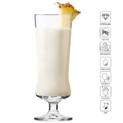 KROSNO Pina Colada Cocktailgläser Longdrinkgläser | Set Von 6 | 300 ML | Avant-Garde Kollektion | Perfekt Für Zuhause, Restaurants Und Partys | Spülmaschinenfest -Tassenladen a61dcfb98109fb31deecfcc8045c2d9a