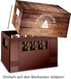 Itenga Adventskalender Für Bierkasten Motiv 1 Holzkiste - Bierkastenadventskalender -Tassenladen a8ac19df455d31a3d37ebfb815935b11