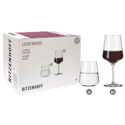 Lichtweiss Julie Rotwein- Und Wasserglas-Set #2 Von Nadine Niggemeier 32 Lichtweiss Julie Rotwein- Und Wasserglas-Set #2 Von Nadine Niggemeier -Tassenladen b0e7b1aef7381781f43d04b3afc8392e