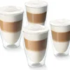 Tchibo 4er Latte Macchiato Gläser, Doppelwandig, Modernes Design, Heiß Und Kalt 2 Tchibo 4er Latte Macchiato Gläser, Doppelwandig, Modernes Design, Heiß Und Kalt -Tassenladen b22deffd9ffbeb0b2c2be408cfcb7a45