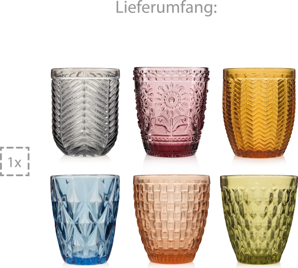 Sänger SÄNGER Trinkgläser Set Porto 6 Teilig 8 Sänger SÄNGER Trinkgläser Set Porto 6 Teilig – Bild 6