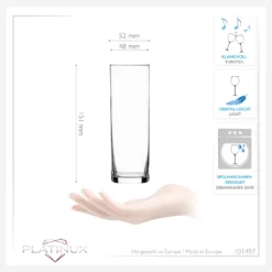 Hohe Biergläser 200ml (max. 240ml) Set 6-Teilig Bierstangen Aus Glas Kölschglas -Tassenladen b6cfe1f1766c2fe9b53c1a8bee642a8e