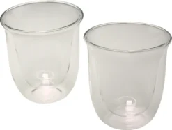 De'Longhi DeLonghi Cappuccino 2er Doppelwandiges Thermoglas -Tassenladen b6eff11bd655125a46af47419cfb36cc
