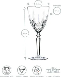 RCR Kristall Orchestra Cut Glas Weingläser Und Champagnerflöten - 290ml, 200ml - 12er Set -Tassenladen b883590acb5e4ae6681aeba86e296faf