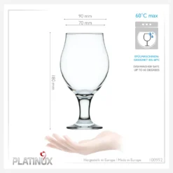 Biertulpen Biergläser Set 6 Teilig 500ml (max. 560ml) Pilsgläser Tulpe -Tassenladen bb984420cdfc08a333b6bc26bccf26d7