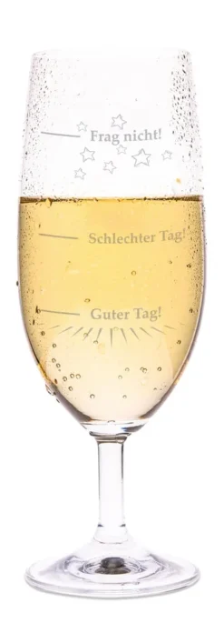 Leonardo Bierglas Mit Gravur "Guter Tag Schlechter Tag" -Tassenladen c5620aff563922dcfcdf3e2b2758e770