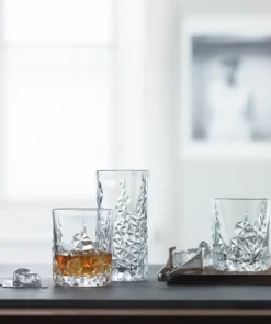 Nachtmann Whiskybecher Sculpture 365ml, Klar (4er Pack) -Tassenladen c57ab4af28a6685d761fb8385d692e3e