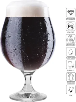 KROSNO Elite Dunkel Stout Biergläser, 6er-Set, 500 Ml 20 KROSNO Elite Dunkel Stout Biergläser, 6er-Set, 500 Ml -Tassenladen cc259e223faeed0dee1d6a0d18e2cc2f