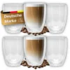 Felino® Latte Macchiato Gläser Doppelwandige Thermogläser Set [6 Stück] [350 Ml] Glas Tassen Groß Für Cappuccino, Kaffee, Espresso -Tassenladen cd32800bb7637aad0bb50d02f4e58c69