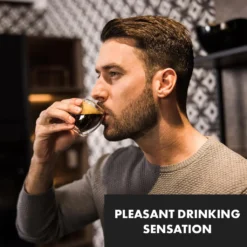 Klarstein Glaswerk Vienna Doppelwandige Gläser , Thermoglas , Trinkglas , Espresso-, Kaffee- Und Shotglas , 4 Stück , Für Heiße Und Kalte Getränke , 80 Ml , Borosilikatglas , Hitze- Und Kältebeständig , Handgemacht , Spülmaschinenfest , Thermoeffekt -Tassenladen d10be72feee15fc331922b1d5afcf375