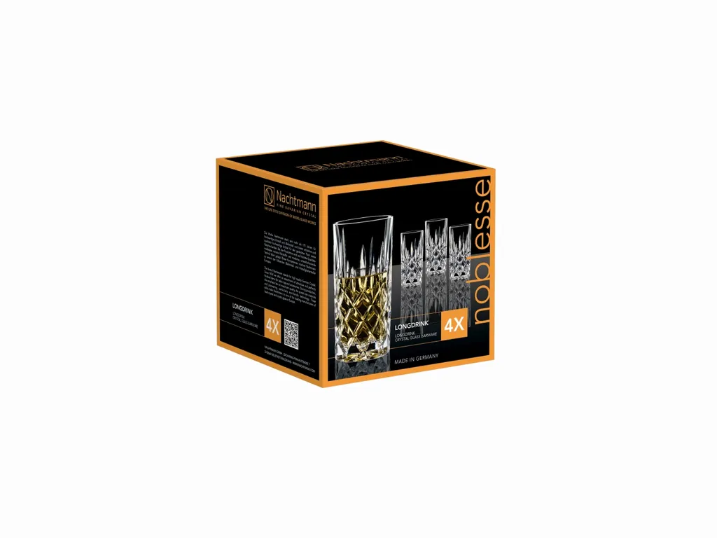 Nachtmann 0089208-0 Noblesse Longdrinkbecher, 375 Ml, 14,8 Cm, Klar (4er Pack) 11 Nachtmann 0089208-0 Noblesse Longdrinkbecher, 375 Ml, 14,8 Cm, Klar (4er Pack) – Bild 9