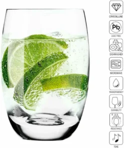 Krosno Elite Highball Glas Longdrink 360ml 6er -Tassenladen d864d6e6d6d7c6de74558c27c26a39ca