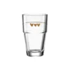 LEONARDO 043467 Solo Latte Macchiato Becher Mit Motiv Herzen, Glas, 410 Ml, Klar -Tassenladen d906ce2f4b055042e62e118b5e8ed2ad