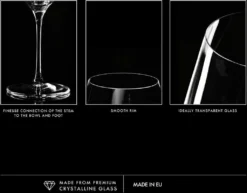 KROSNO Splendour Große Burgunder Rot-Weingläser, 6er-Set, 860 Ml -Tassenladen d9e5a5a3a2c790e99fe3b33ea4ef31cb