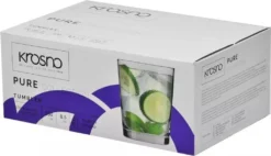 KROSNO Pure Wassergläser, 6er-Set, 250 Ml -Tassenladen db4003ec7c2097ce2d2062fb2f4c2de0
